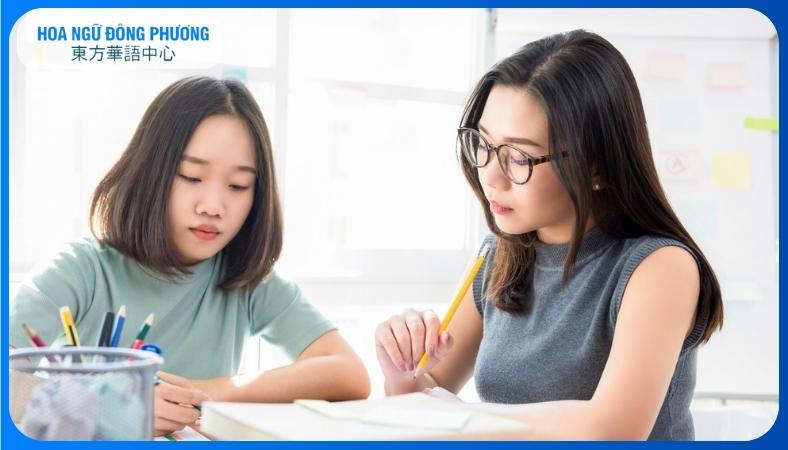 Chương trình học riêng từng cá nhân là lợi ích nổi bật khi chọn gia sư tiếng Hoa tại nhà